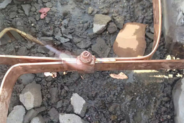 山东水燃料铜排焊接