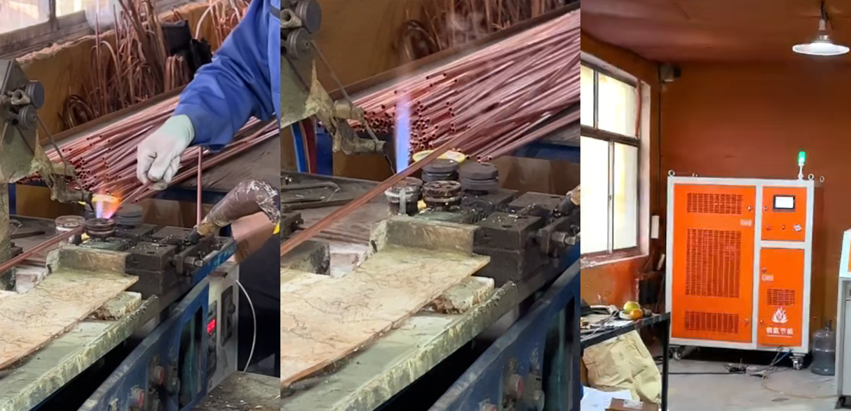 制冷行业还在为冷柜铜管焊接头痛，氢氧焊机一机多用