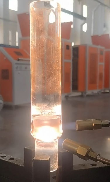 氢氧发生器在石英玻璃管熔封中的应用