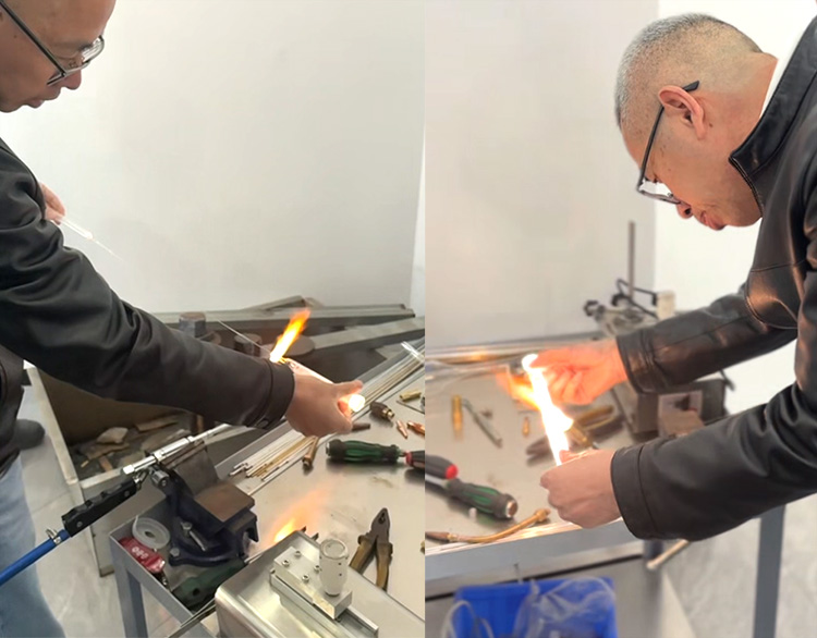 石英玻璃管熔封